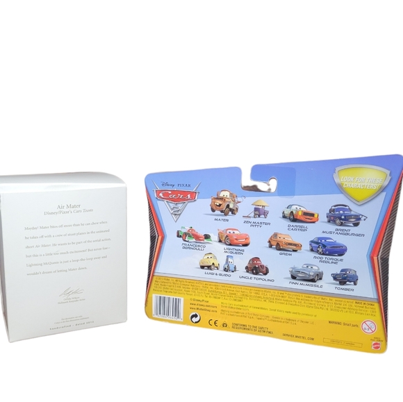 Disney Pixar Cars ornament & Cars 2 toy - Picture 2 of 3